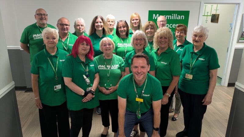 Cancer information centre team.