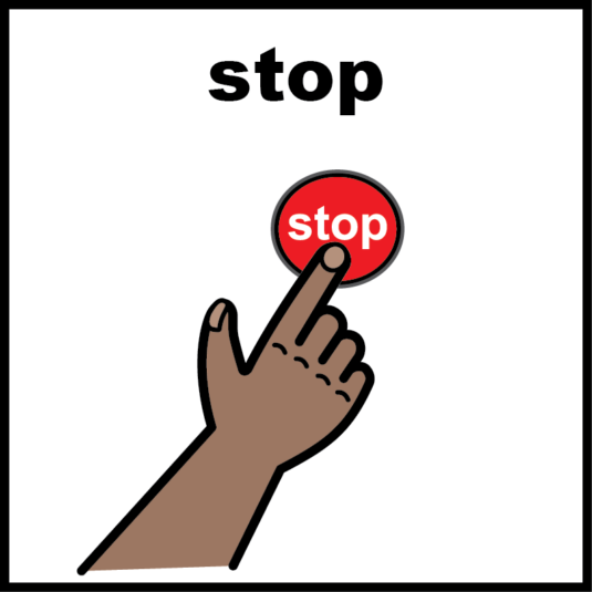 Easy read - stop