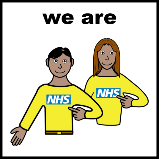 Easy read - we are the NHS