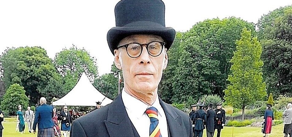 Laurence Herdman at the Kings Garden Party