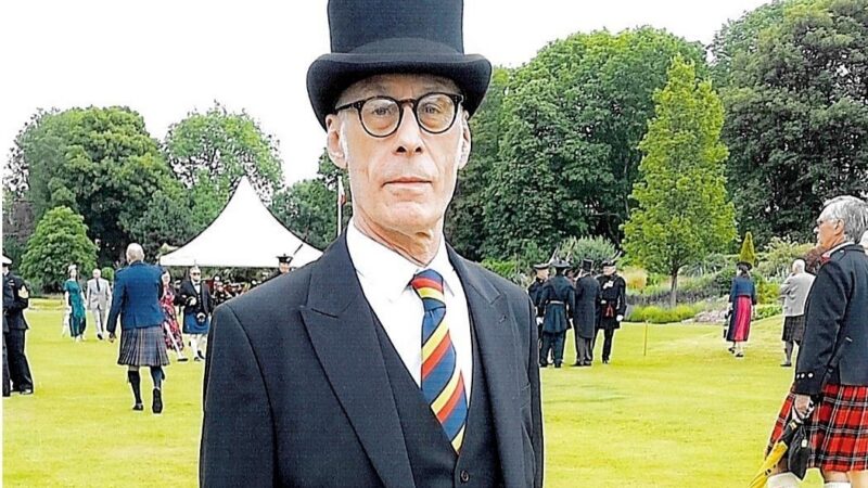 Laurence Herdman at the Kings Garden Party