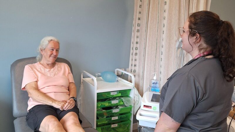 Patient volunteer.