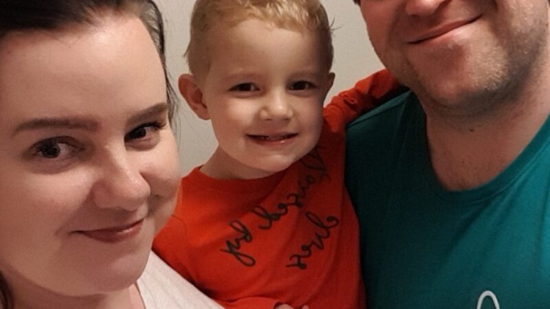 Paul Elliot with his family