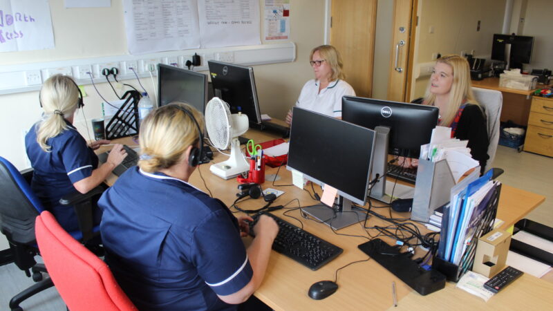 The community team working hard to support health and social care in the region