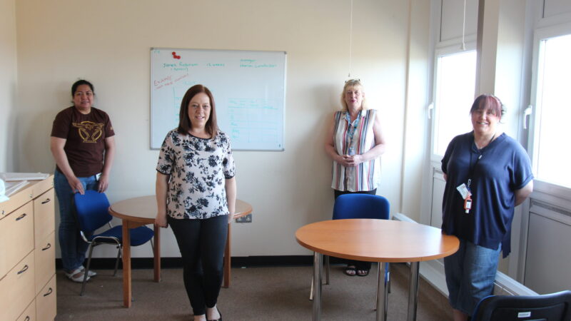 Vital staff supporting our front line services