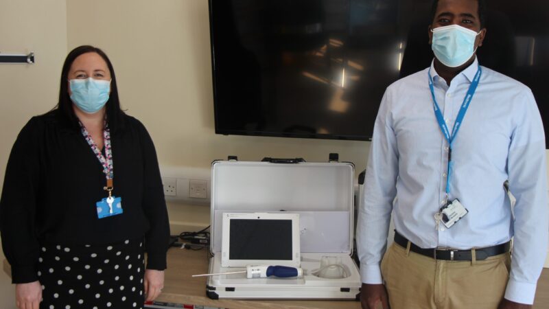 Nicola Maguire and Abdalla Mustafa.