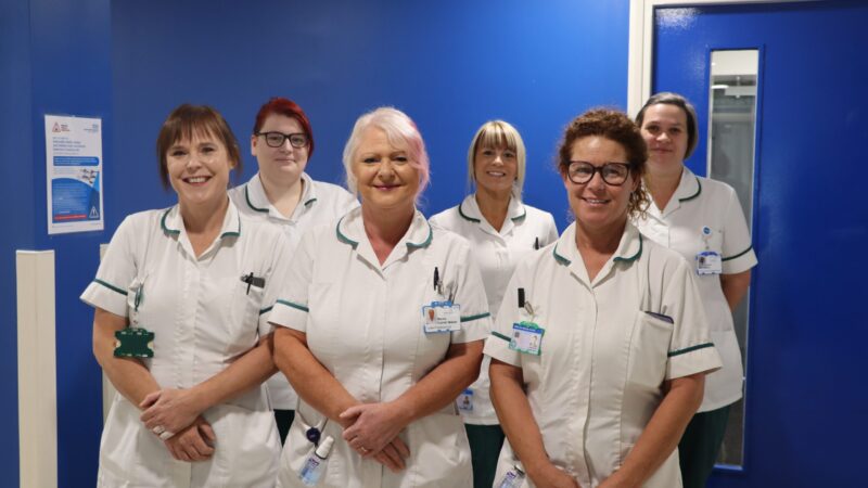 Phlebotomy staff.