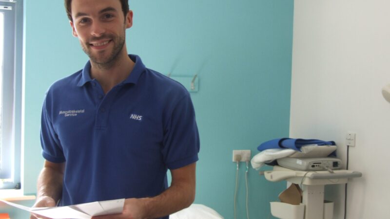 Outpatients manager, Michael Butler, headshot