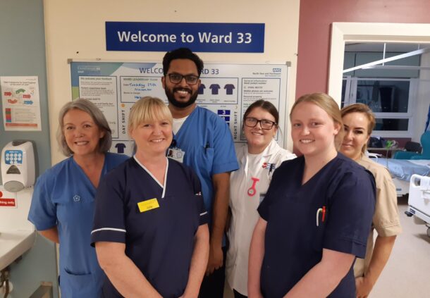 The team who are caring for Margaret