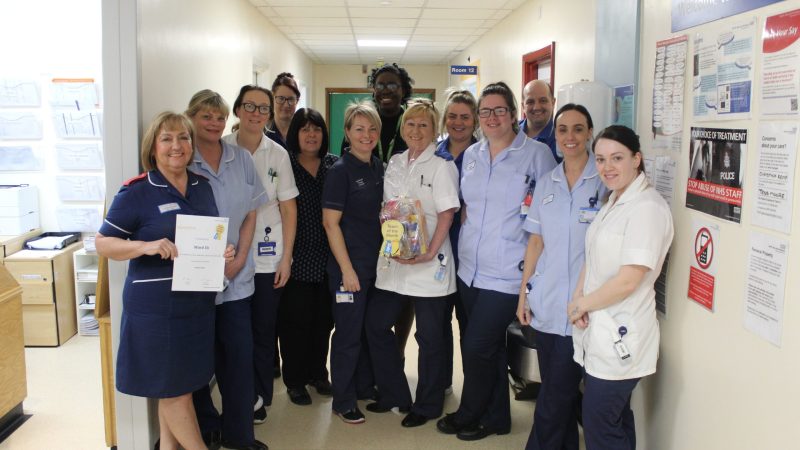 Staff from orthopaedics given award recognition