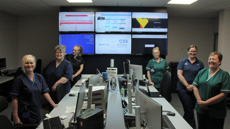 The team in the integrated coordination centre