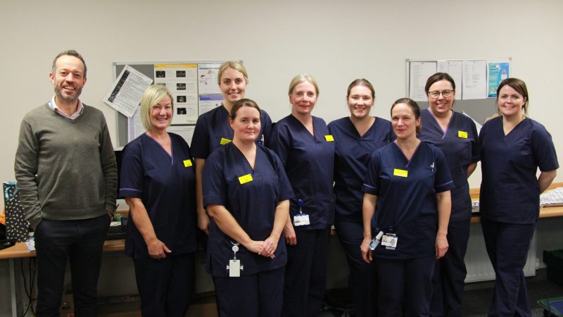 Group photo of the heart failure team.